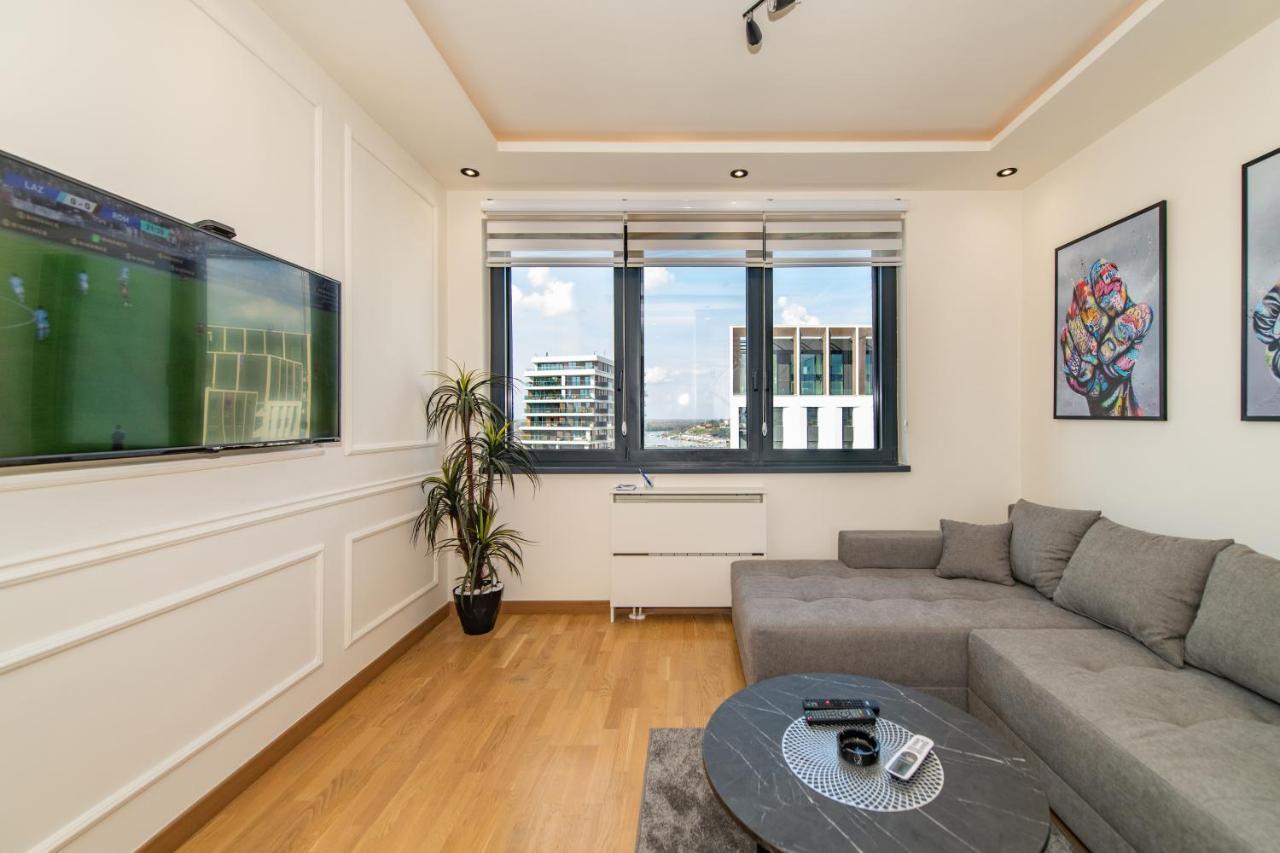 Апартаменты Modern Luxury In Belgrade Waterfront With Views Экстерьер фото